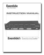Eventide H910 Harmonizer Instruction Manual
