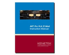 Kenetek ART Pro VLA II Input Transformer Mod Instructions [ART-PRO-VLA-II-MODS]
