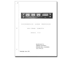 Dorrough DAP-310 Instruction & Service Manual