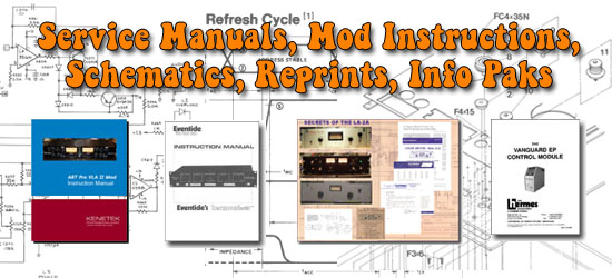 Hard To Find Service Manuals and Schematics